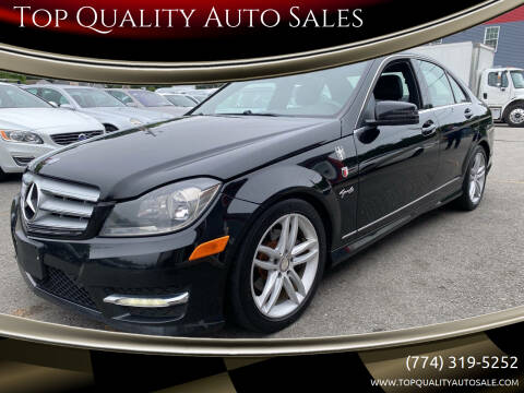 2012 Mercedes-Benz C-Class for sale at Top Quality Auto Sales in Westport MA