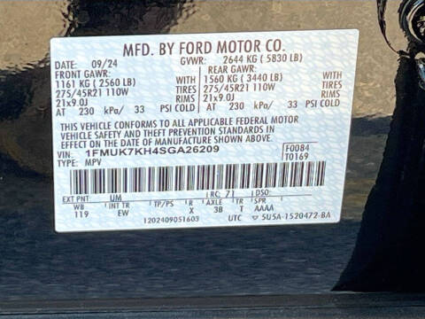 2025 Ford Explorer ST-Line