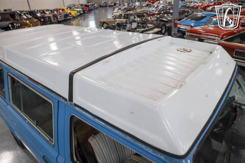 1982 Volkswagen Vanagon Camper