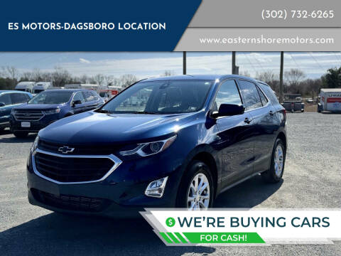2020 Chevrolet Equinox for sale at ES Motors-DAGSBORO location in Dagsboro DE