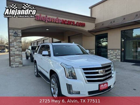 2017 Cadillac Escalade for sale at Alejandro Cars & Trucks Inc in Alvin TX