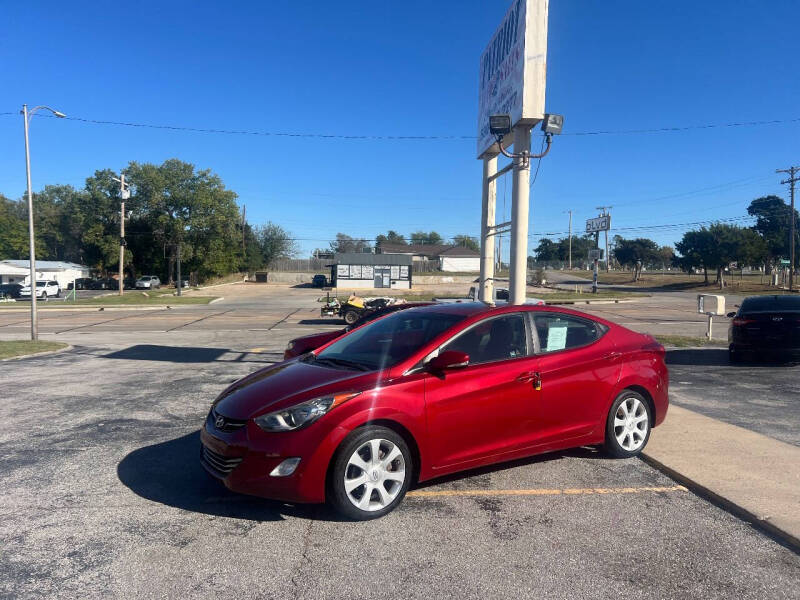 2012 Hyundai Elantra for sale at Patriot Auto Sales in Lawton OK