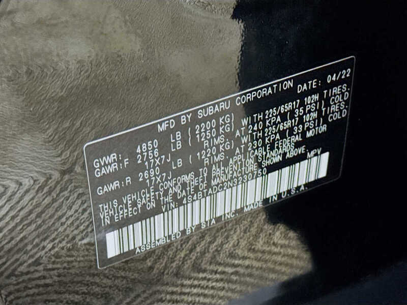 2022 Subaru Outback Premium