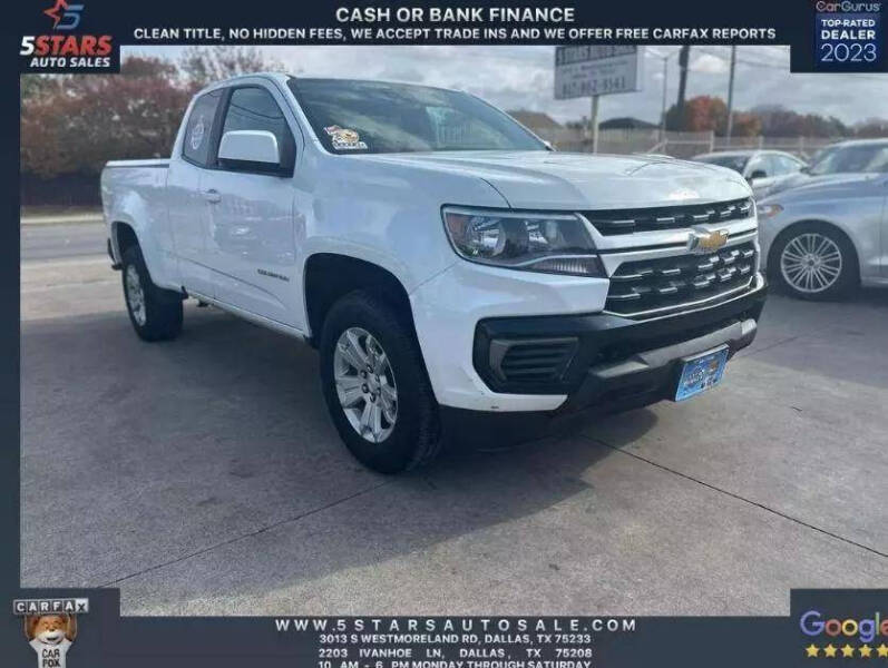 2021 Chevrolet Colorado for sale at Auto Corner Inc in Dallas TX