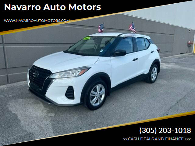 2021 Nissan Kicks for sale at Navarro Auto Motors in Hialeah FL