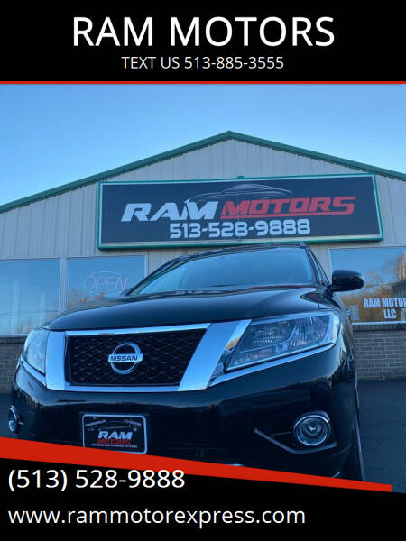 2013 Nissan Pathfinder for sale at RAM MOTORS in Cincinnati OH