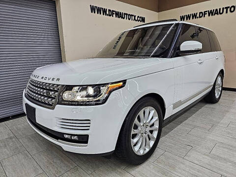 2017 Land Rover Range Rover HSE