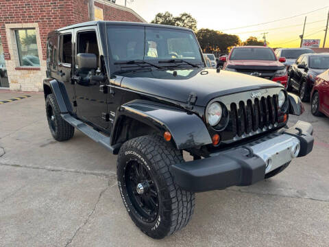 2011 Jeep Wrangler Unlimited for sale at Tex-Mex Auto Sales LLC in Lewisville TX