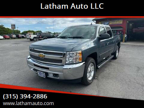 2013 Chevrolet Silverado 1500 for sale at Latham Auto LLC in Ogdensburg NY