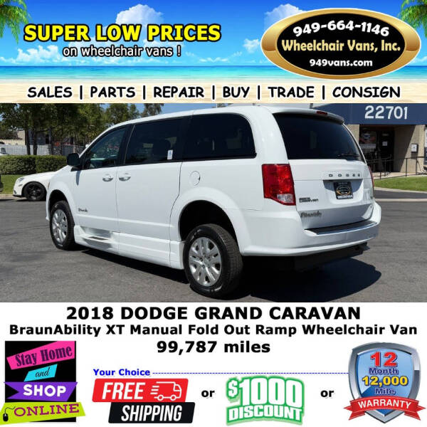 2018 Dodge Grand Caravan SE