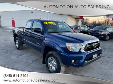 2015 Toyota Tacoma for sale at Automotion Auto Sales Inc in Kingston NY