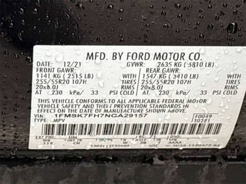 2022 Ford Explorer Limited