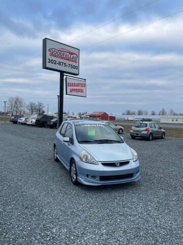 2008 Honda Fit for sale at GoodFellas Automotive Group in Laurel DE