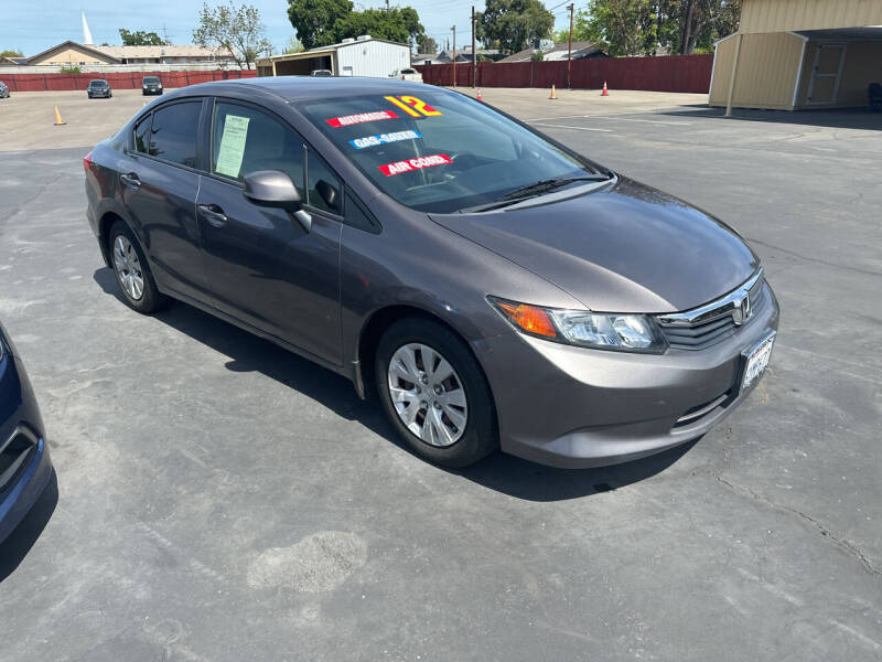 2012 Honda Civic for sale at Mega Motors Inc. in Stockton CA