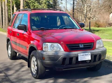 2001 Honda CR-V for sale at CLEAR CHOICE AUTOMOTIVE in Milwaukie OR
