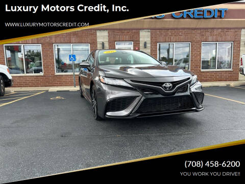 2021 Toyota Camry for sale at Luxury Motors Credit, Inc. in Bridgeview IL