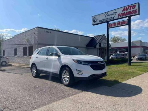 2018 Chevrolet Equinox for sale at The Family Auto Finance in Redford MI