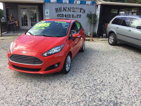 2014 Ford Fiesta for sale at Bennett Etc. in Richburg SC