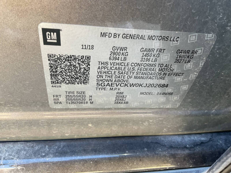 2019 Buick Enclave Avenir