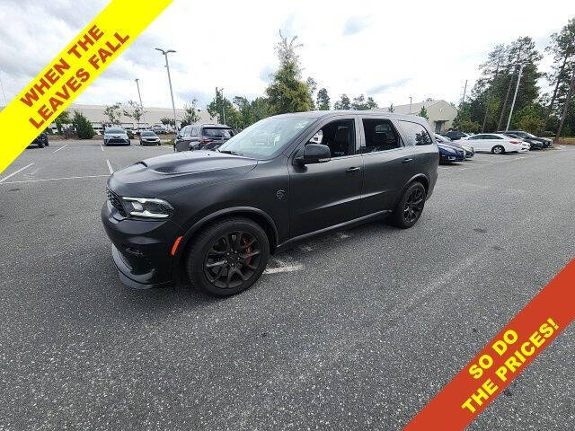 Used 2021 Dodge Durango SRT Hellcat with VIN 1C4SDJH96MC762646 for sale in Lighthouse Point, FL