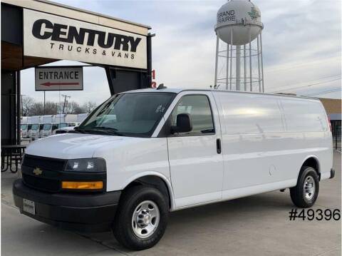 2021 Chevrolet Express for sale at CENTURY TRUCKS & VANS in Grand Prairie TX