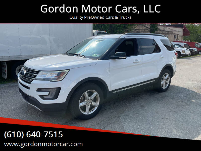 2017 Ford Explorer for sale at Gordon Motor Cars, LLC in Frazer PA