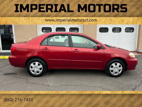 2007 Toyota Corolla for sale at Imperial Motors in Plainville CT