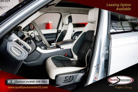 2021 Land Rover Range Rover Sport for sale at Quality Auto Center in Springfield NJ