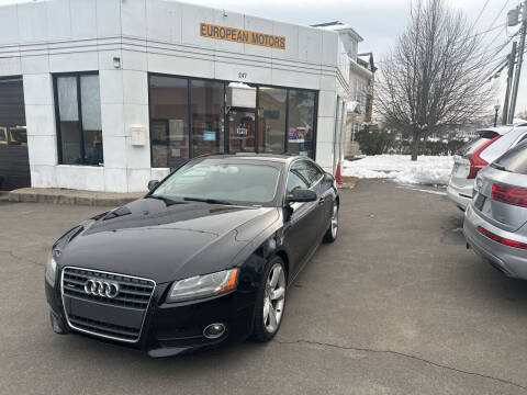 2011 Audi A5 for sale at European Motors in West Hartford CT