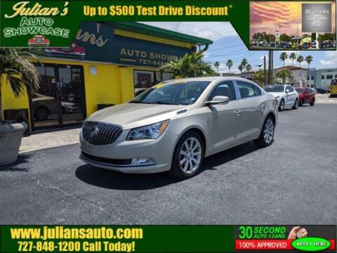 2016 Buick LaCrosse for sale at Julians Auto Showcase in New Port Richey FL