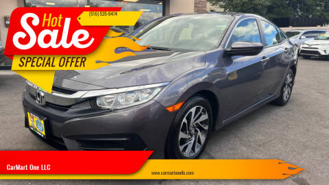 2018 Honda Civic for sale at CarMart One LLC in Freeport NY