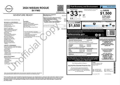 2024 Nissan Rogue SV