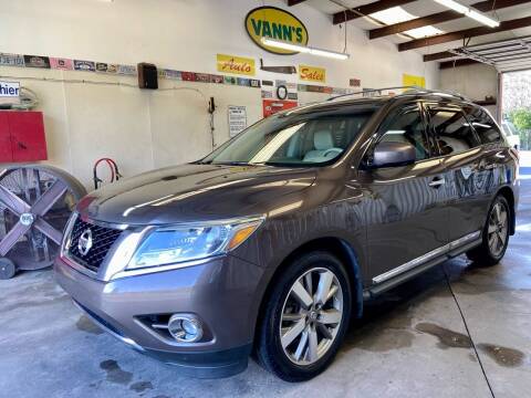 2015 Nissan Pathfinder for sale at Vanns Auto Sales in Goldsboro NC
