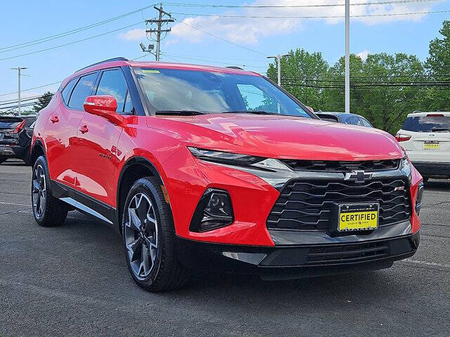 Used 2022 Chevrolet Blazer RS with VIN 3GNKBKRS3NS221988 for sale in Old Bridge, NJ