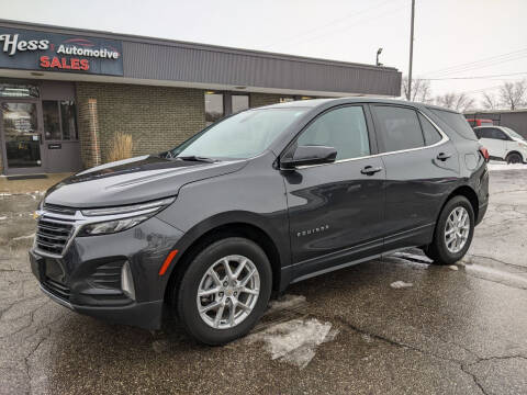 2022 Chevrolet Equinox for sale at Hess Automotive LLC in Reese MI