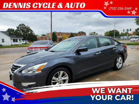 2013 Nissan Altima for sale at DENNIS CYCLE & AUTO in Council Bluffs IA