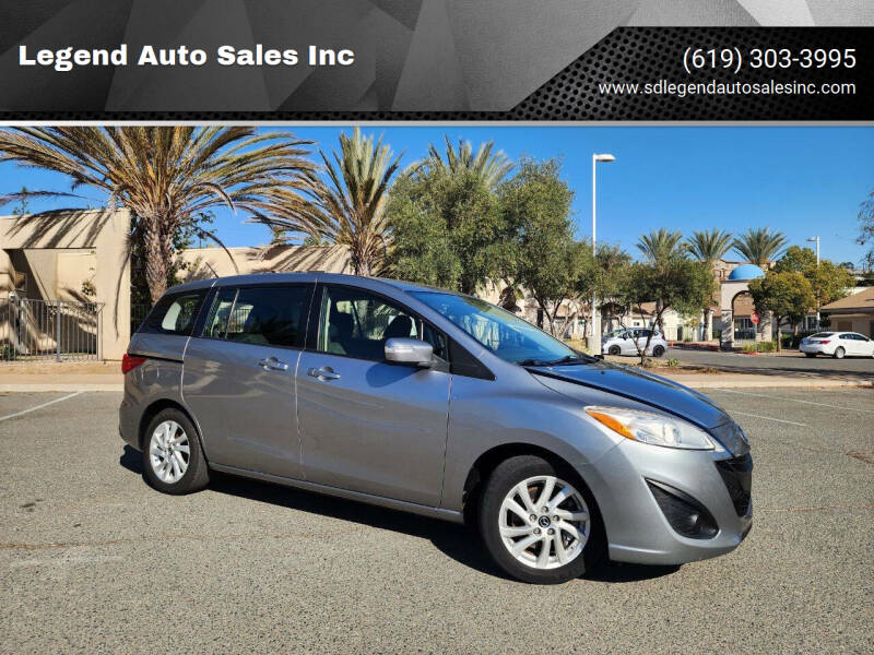 2013 Mazda MAZDA5 for sale at Legend Auto Sales Inc in Lemon Grove CA