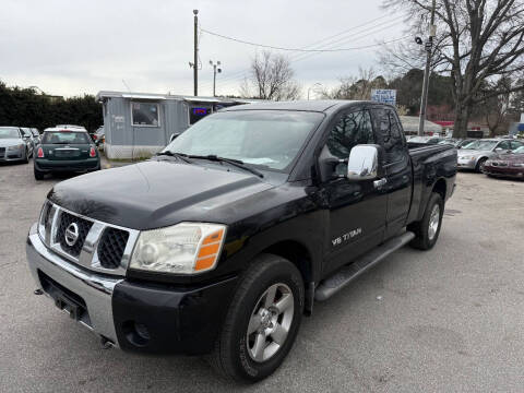 2005 Nissan Titan for sale at Atlantic Auto Sales in Garner NC
