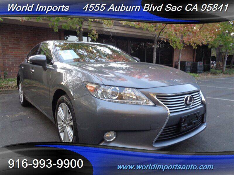 2014 Lexus ES 350 for sale at World Imports in Sacramento CA