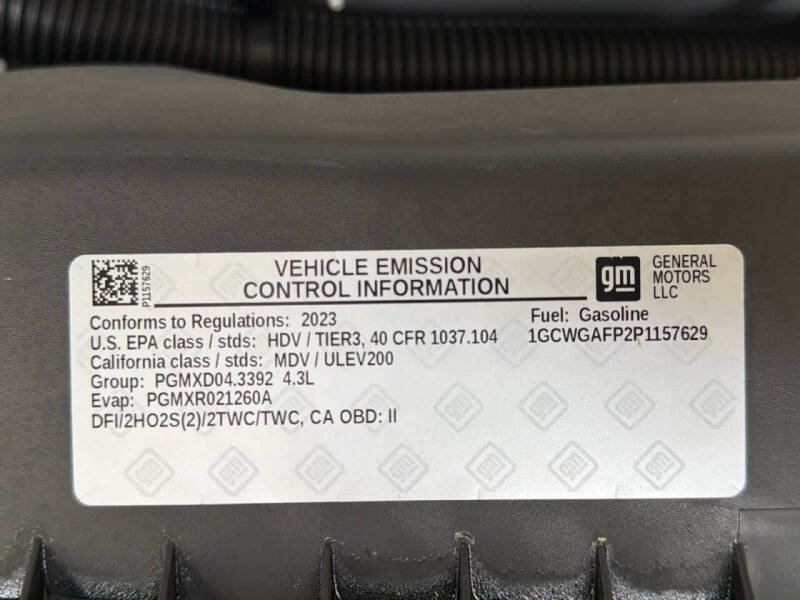 2023 Chevrolet Express 2500