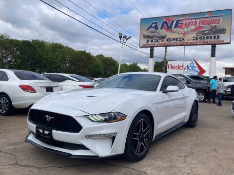 2022 Ford Mustang for sale at ANF AUTO FINANCE in Houston TX