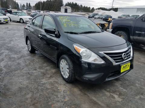 2016 Nissan Versa for sale at Jeff's Sales & Service in Presque Isle ME