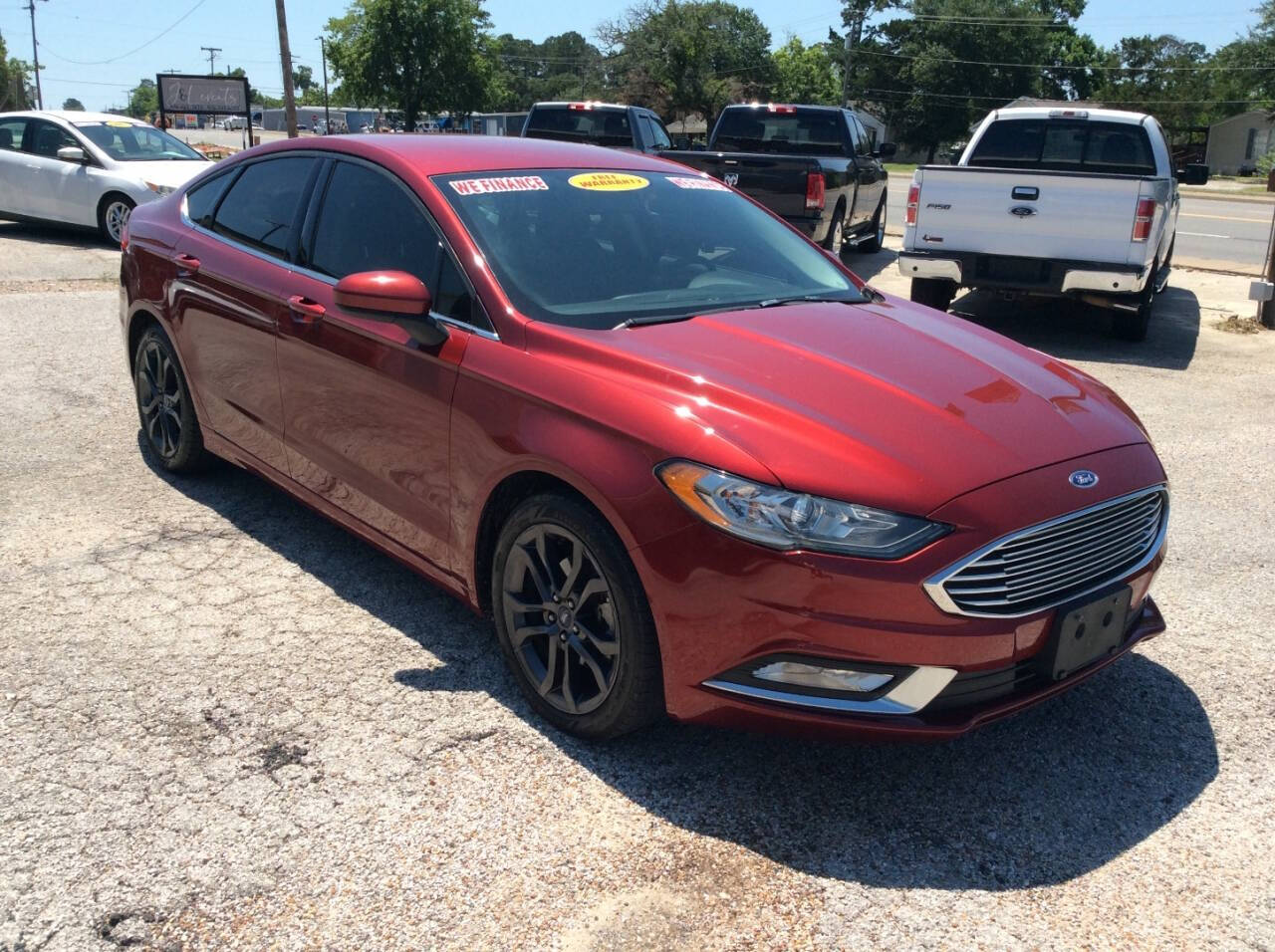 2018 Ford Fusion for sale at SPRINGTIME MOTORS in Huntsville, TX