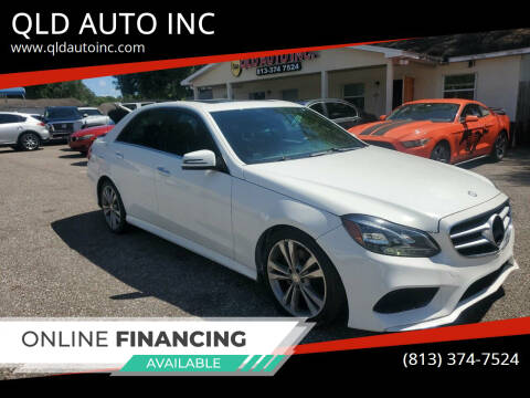 2014 Mercedes-Benz E-Class for sale at QLD AUTO INC in Tampa FL