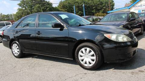 2005 Toyota Camry for sale at NORCROSS MOTORSPORTS in Norcross GA