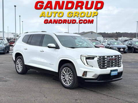 2024 GMC Acadia for sale at GANDRUD CHEVROLET in Green Bay WI