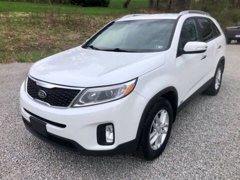 2015 Kia Sorento for sale at R.A. Auto Sales in East Liverpool OH