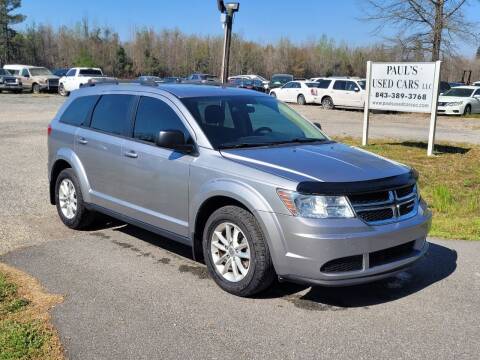 2018 Dodge Journey for sale at Paul's Used Cars in Lake City SC
