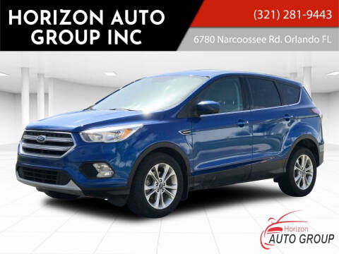 2017 Ford Escape for sale at HORIZON AUTO GROUP INC in Orlando FL