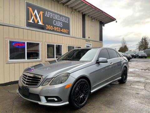 2010 Mercedes-Benz E-Class for sale at M & A Affordable Cars in Vancouver WA